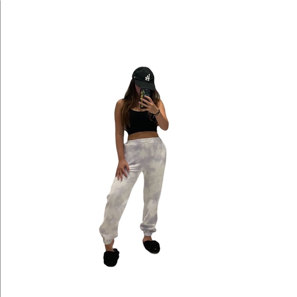 Purple tie dye pants - Picture 3 of 3